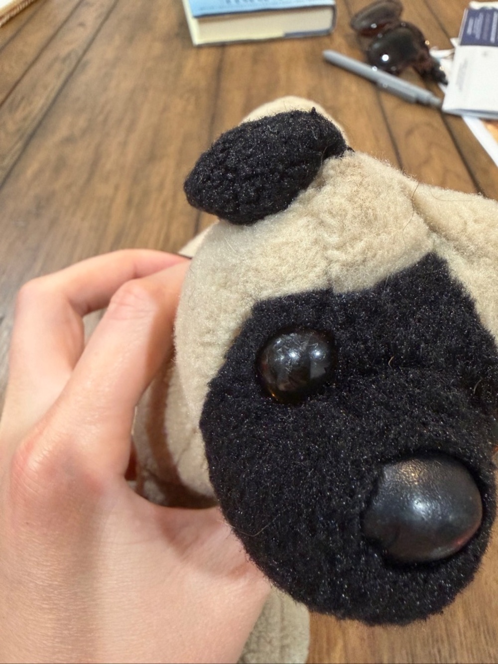 Pug Douglas Dog Plush Stuffed Animal - Picture 4 of 9
